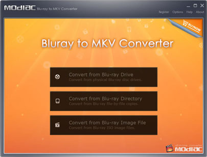 Modiac Bluray to MKV Converter